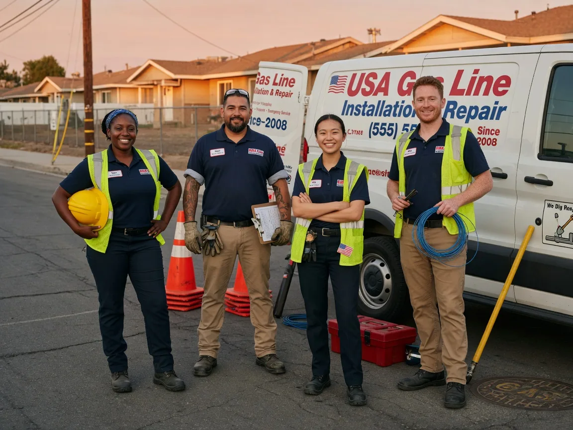 Gas Line Installation company in Smithfield, IL